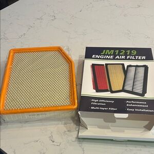 Engine Air Filter - Orange Frame
